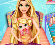 game Rapunzel Baby Birth