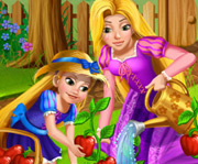 game Rapunzel Mommy Gardening