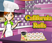 game Sara Cooking Class California Rolls