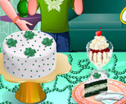 game Shamrock Cake