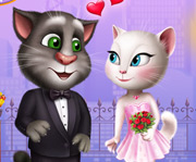 game Talking Tom and Angela Valentines Date