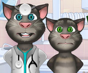 game Talking Tom Eye Doctor