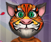 game Talking Tom Face Tattoo