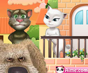 game Tom Cat Kissing